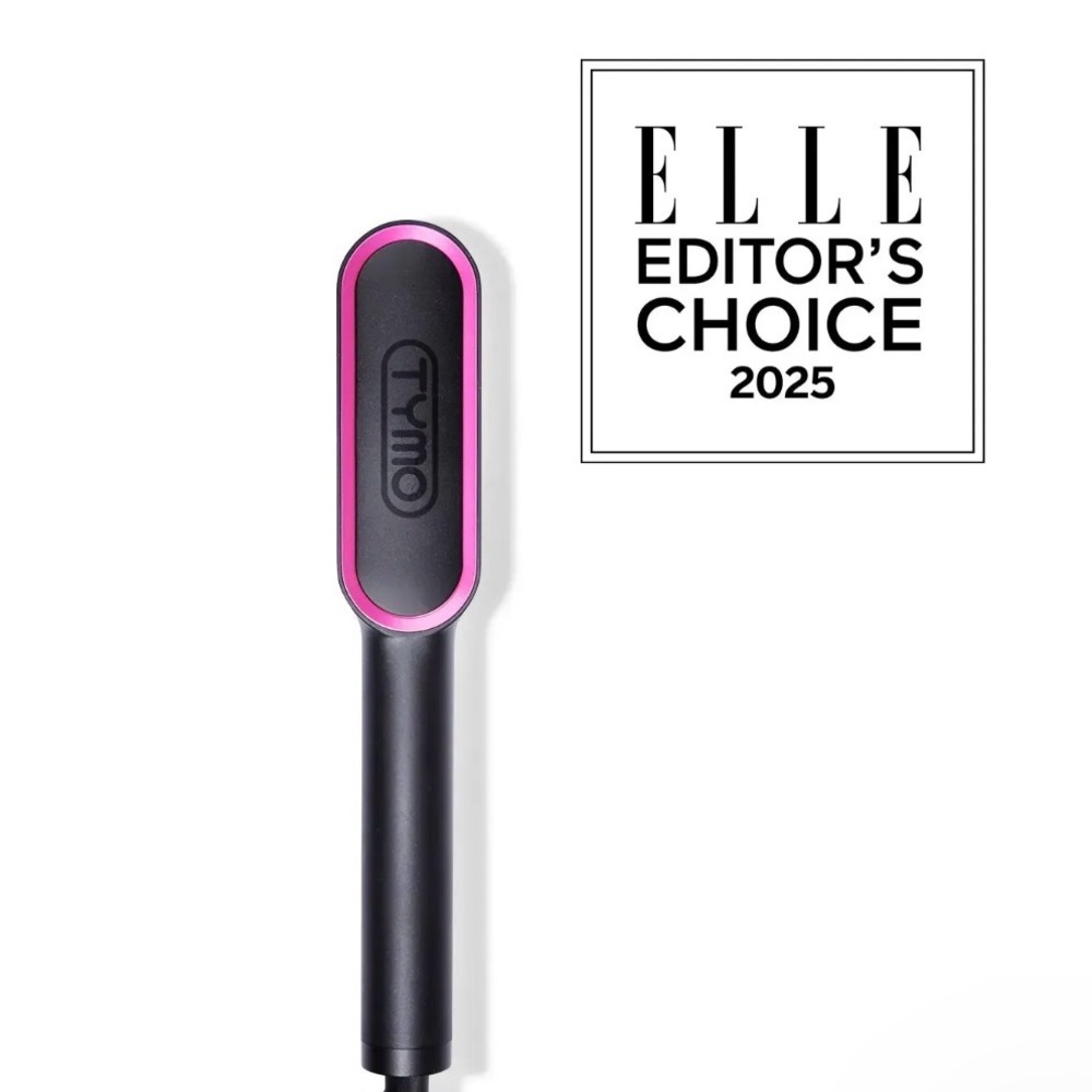 TYMO Hair Straightener Brush, Flat Iron & Comb 2 in 1 for Straightening